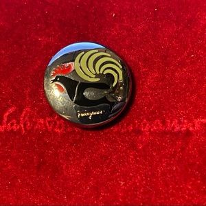 Ferregamo rooster pin 2017